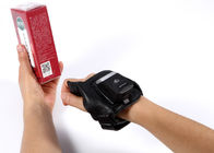 小型身につけられる手袋550mAh電池IP65のレベルが付いている無線QRコード走査器