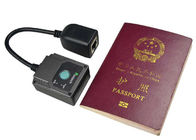 MRZのパスポートの読者、ワイヤーで縛られた第2バーコードの走査器を読む移動式QRコード