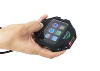 EW02 WIFI GPS GSM BTの人間の特徴をもつ身につけられるスマートな腕時計PDA身につけられるターミナル
