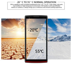 プリンターを持つ便利な手持ち型の険しいPDAの人間の特徴をもつスマート カードNFCの読者の作家